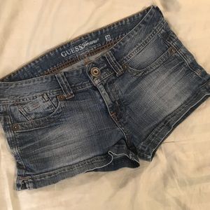 Guess denim jean shorts size 30
